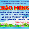 TRƯỜNG MẦM NON HOA PHƯỢNG ĐÓN ĐOÀN ĐÁNH GIÁ NGOÀI