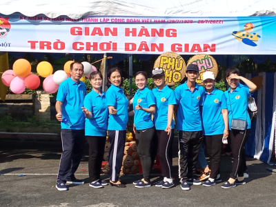 Công đoàn viên tham dự ngày hội