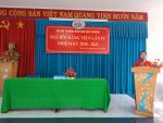 Đ/c Cao Thị Luận thông qua biên bản kết quả kiểm phiếu