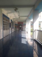 phun thuốc khu vực hành lang