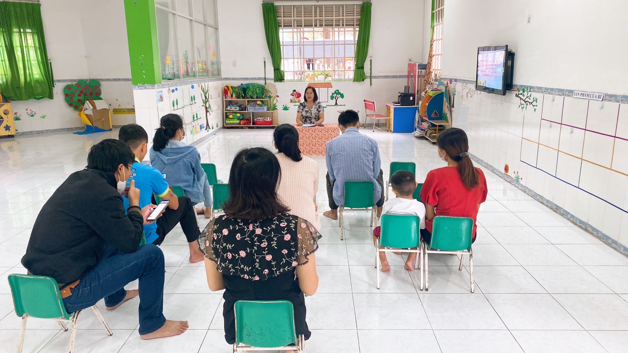 HỌP SƠ KẾT CMHS HỌC KỲ I - NĂM HỌC 2022-2023