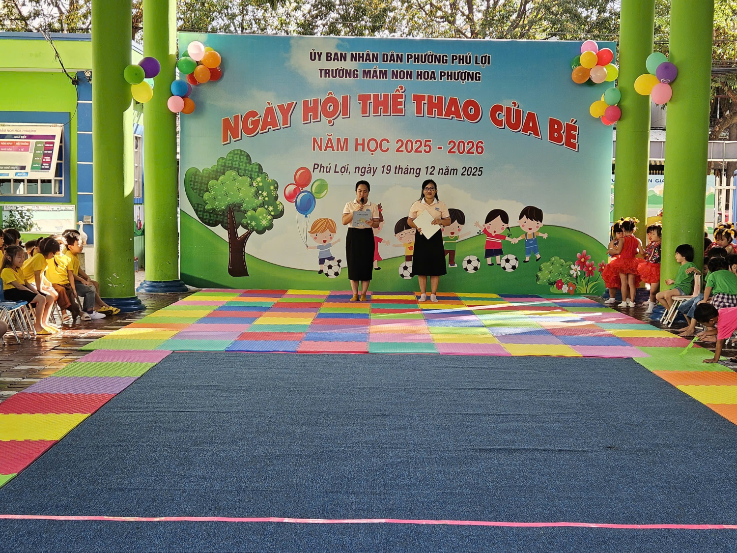 NGÀY HỘI  THỂ DỤC THỂ THAO CỦA BÉ