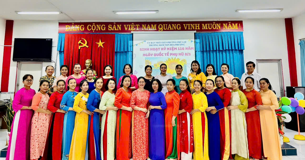 SINH HOẠT CHÀO MỪNG NGÀY QUỐC TẾ PHỤ NỮ 8/3